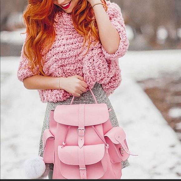 grafea Handbags - Grafea leather backpack, pink